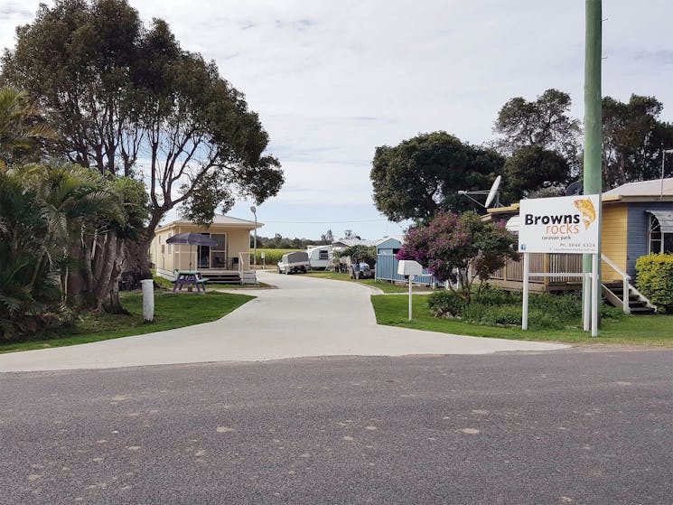 Browns rock caravan park, Clarence Valley