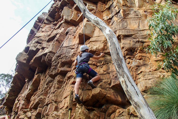 Rock Climbing Natural Surfaces