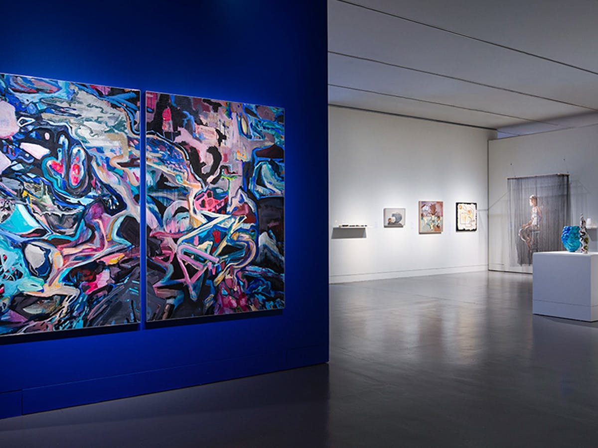 Gallery view of an art exhibition at Museum of Art and Culture for MAC yapang Art Prize