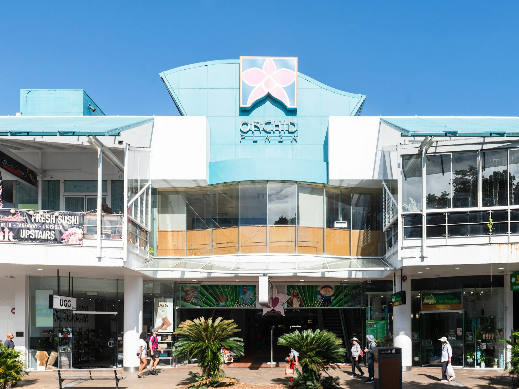 Front facade of Orchid Plaza Shopping Centre Front facade of Orchid Plaza Shopping Centre