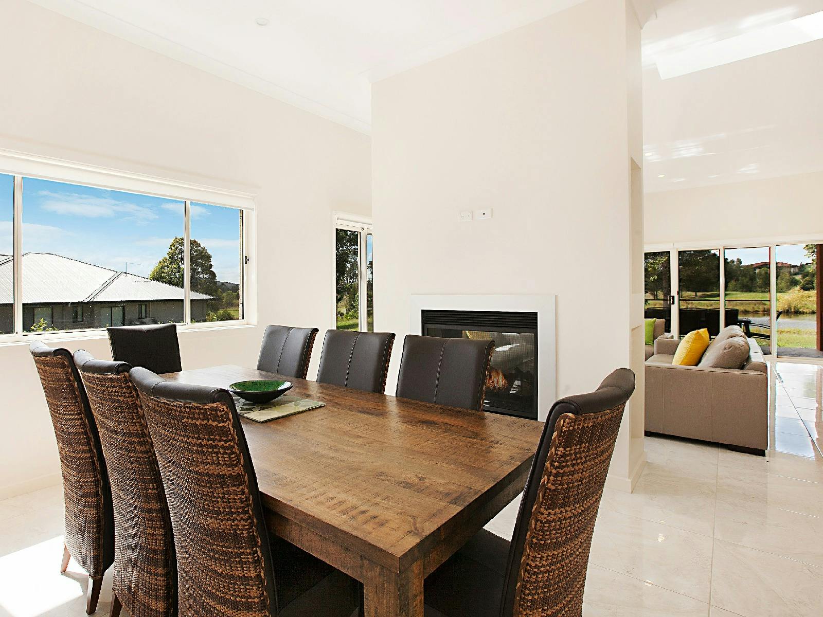 Amber Lakes dining area