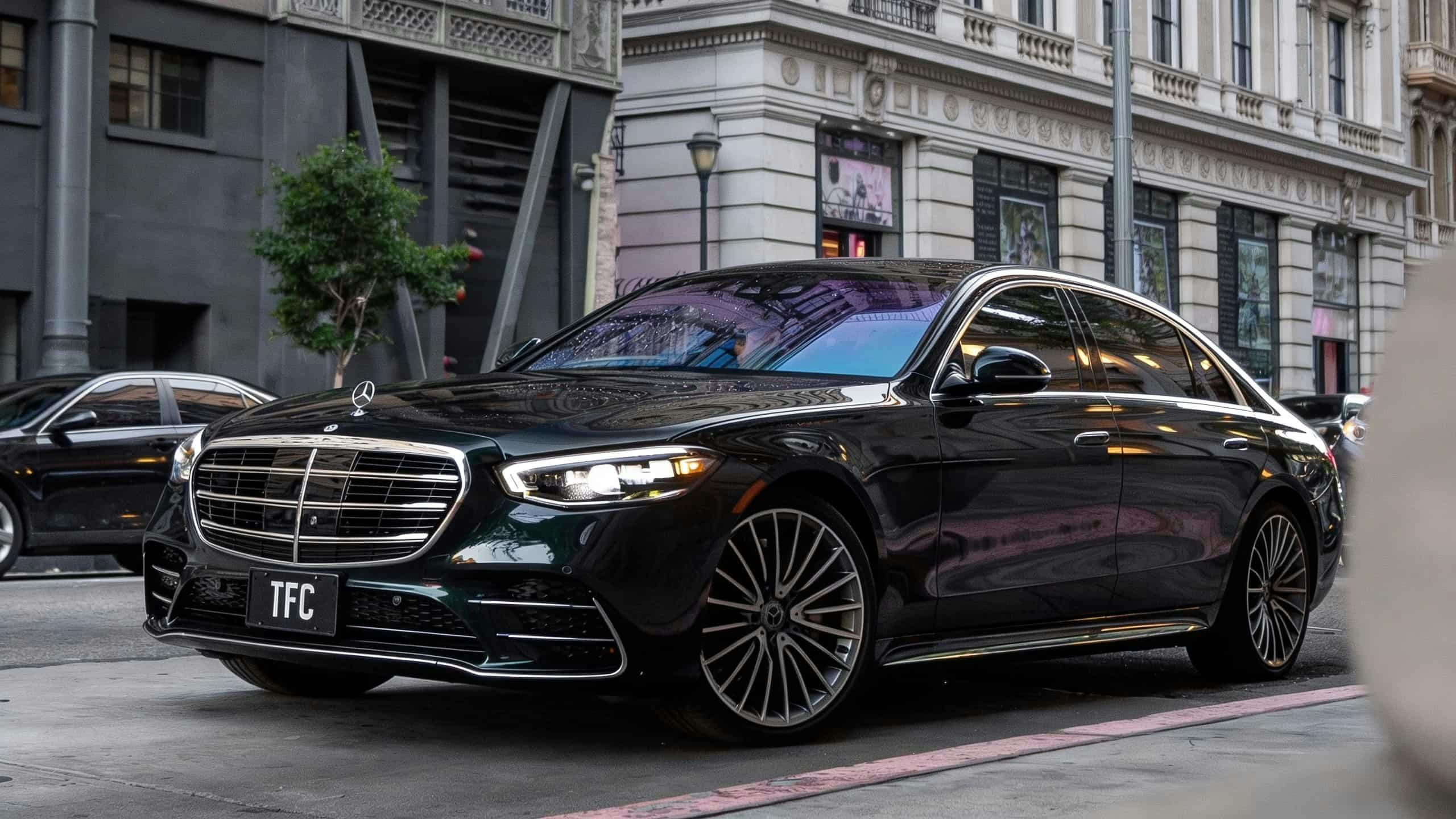 Mercedes Benz S class available for Canberra corporate and airport transfers