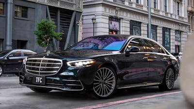 Mercedes Benz S class available for Canberra corporate and airport transfers