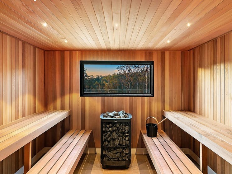 New sauna