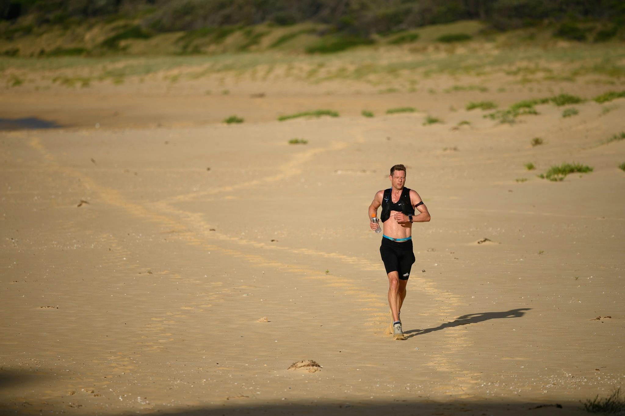 Runner on the beach
