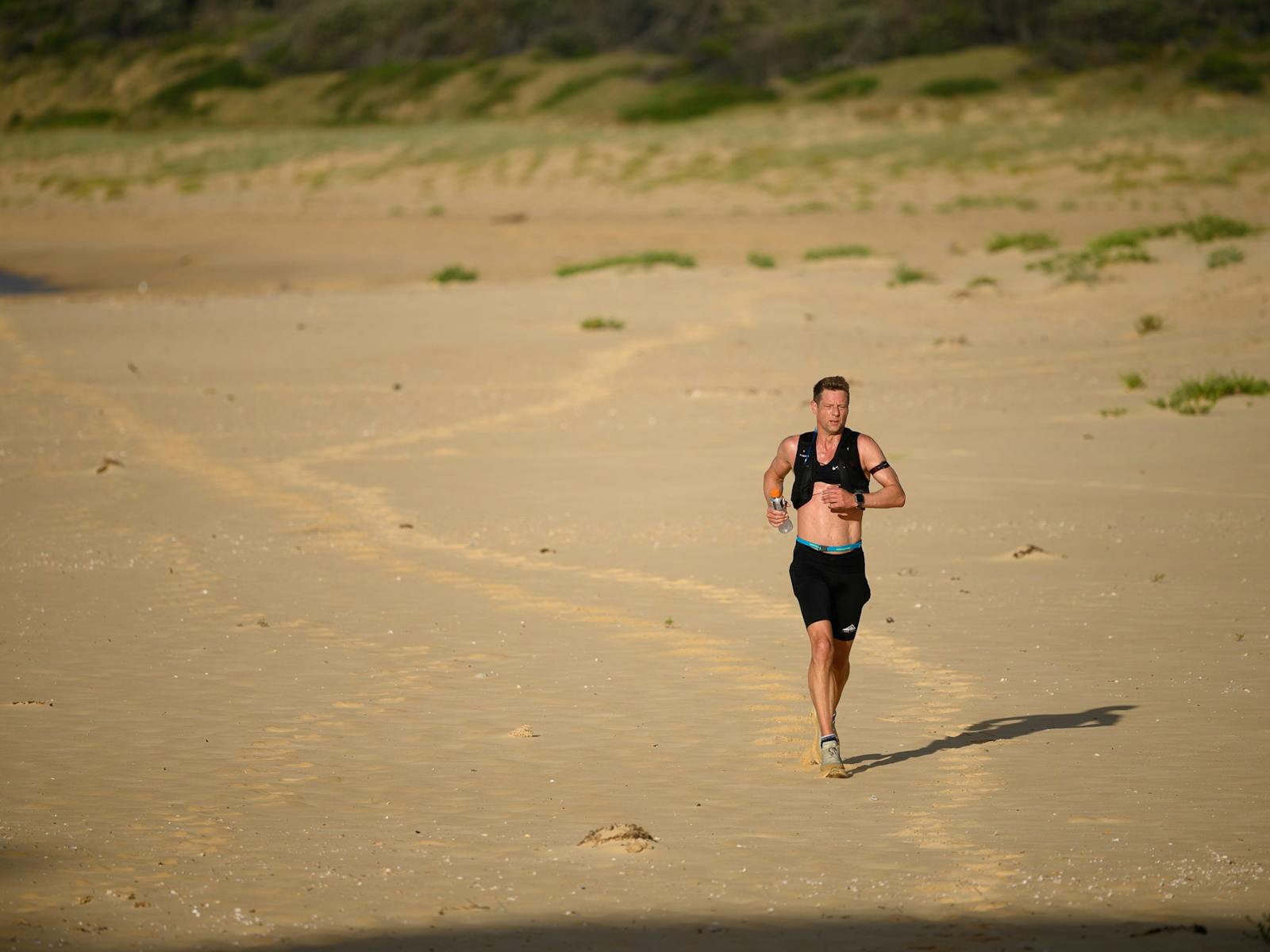 Runner on the beach