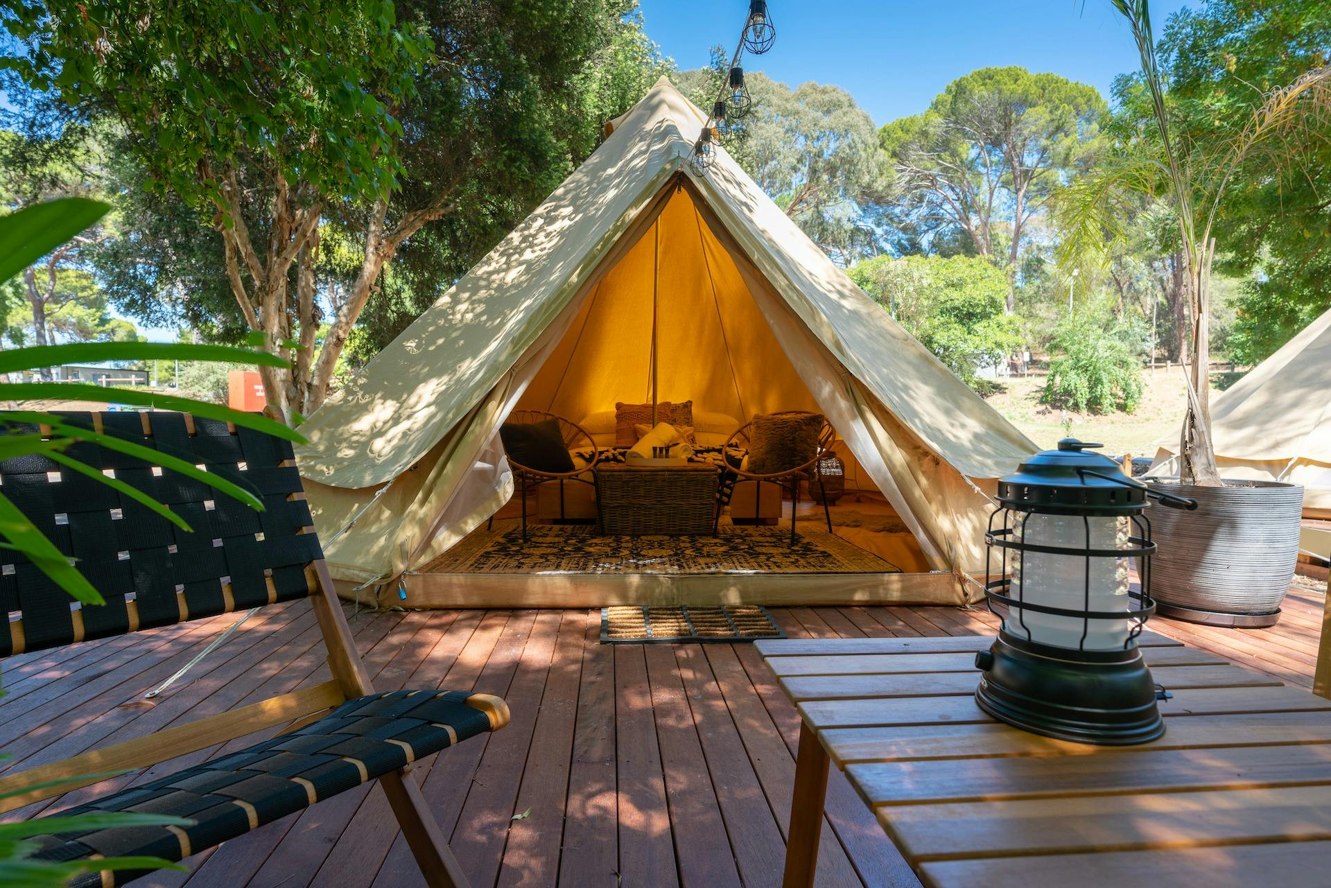 Luxury Bell Tent Glamping