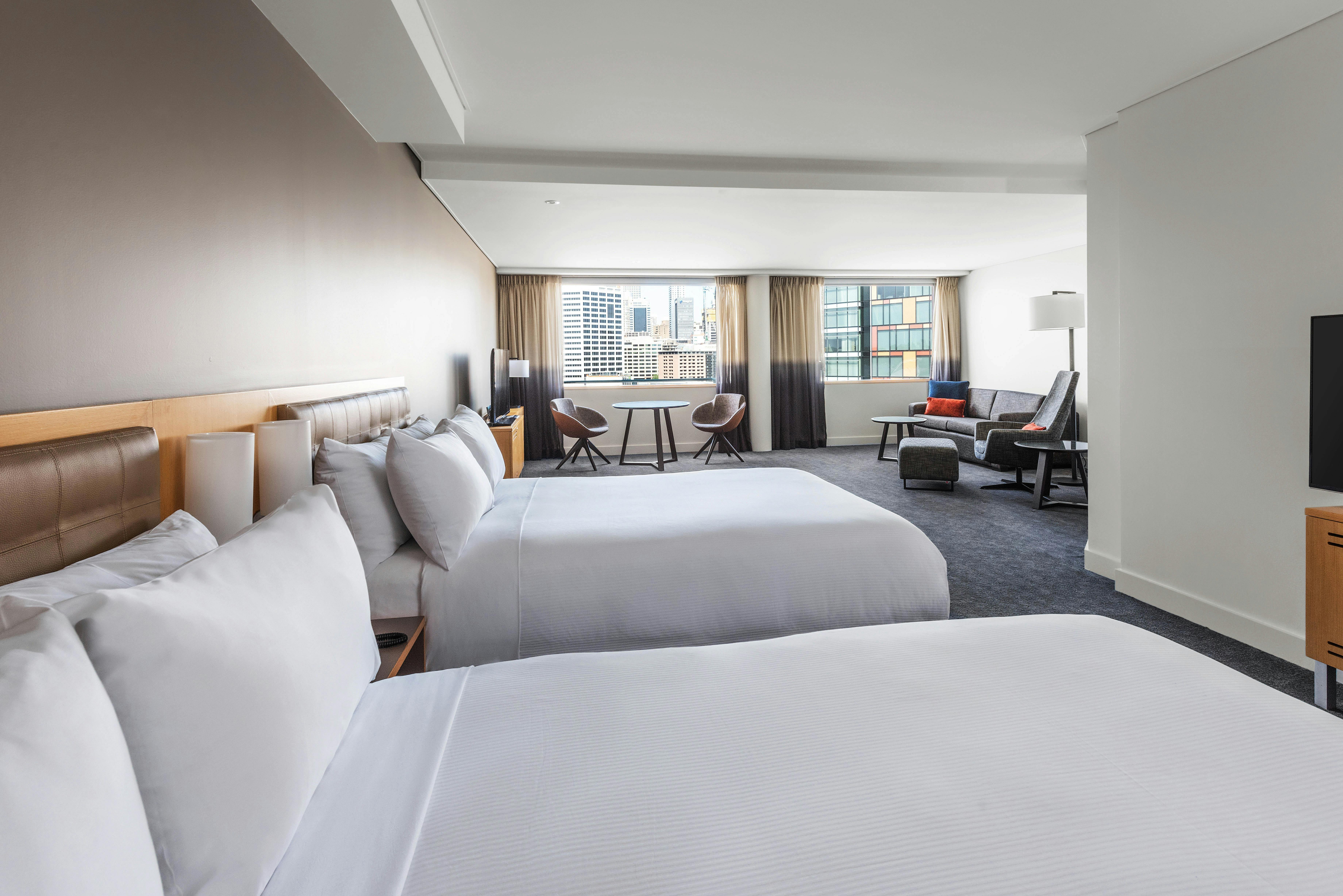 Executive Suite, 1 Queen Bed or 2 Double Beds, Darling Harbour View