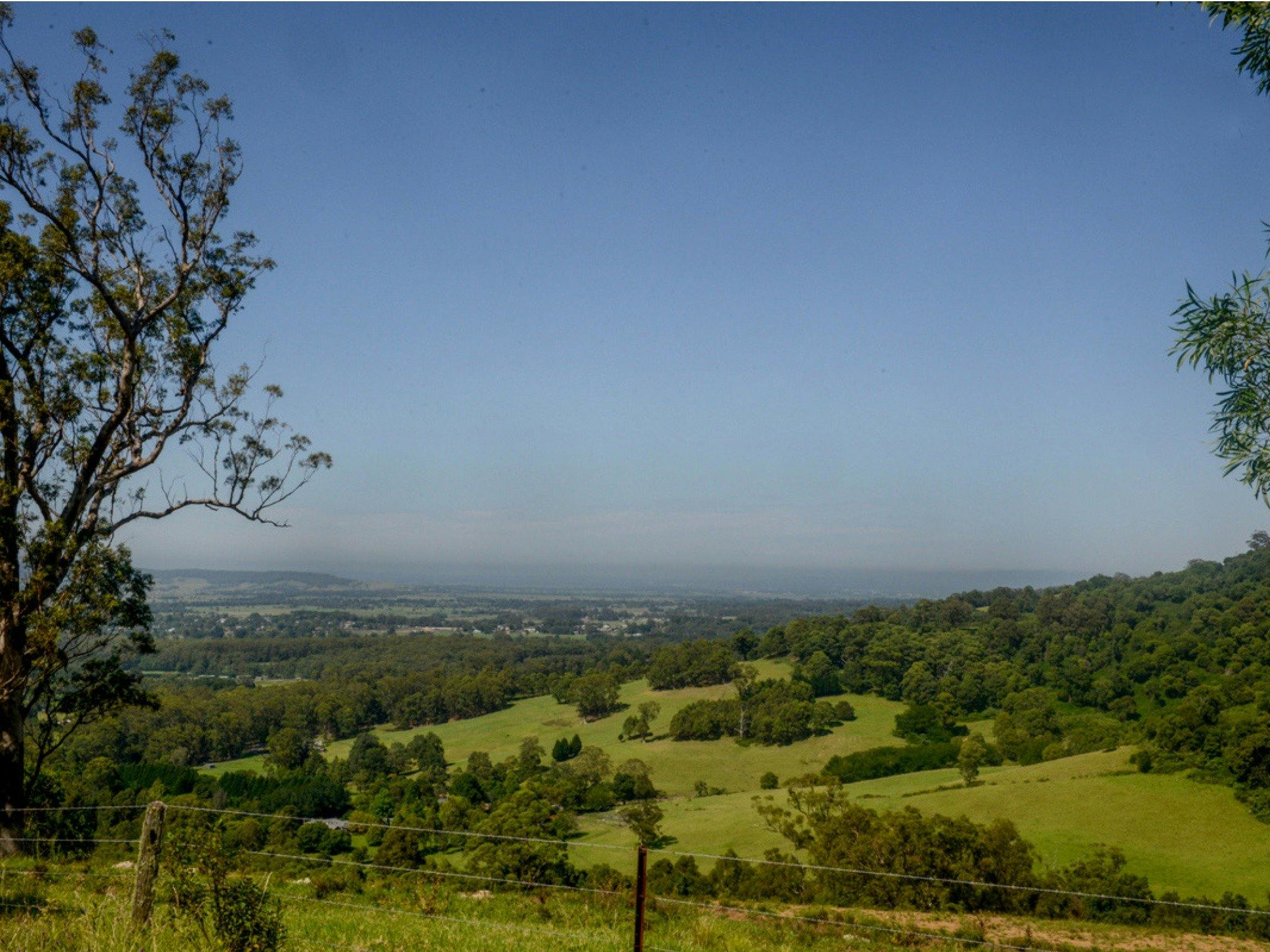 Rolling green hills of Woodhill
