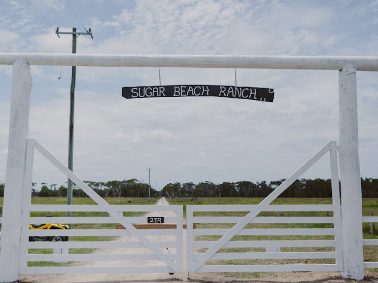 Sugar Beach Ranch Entrance