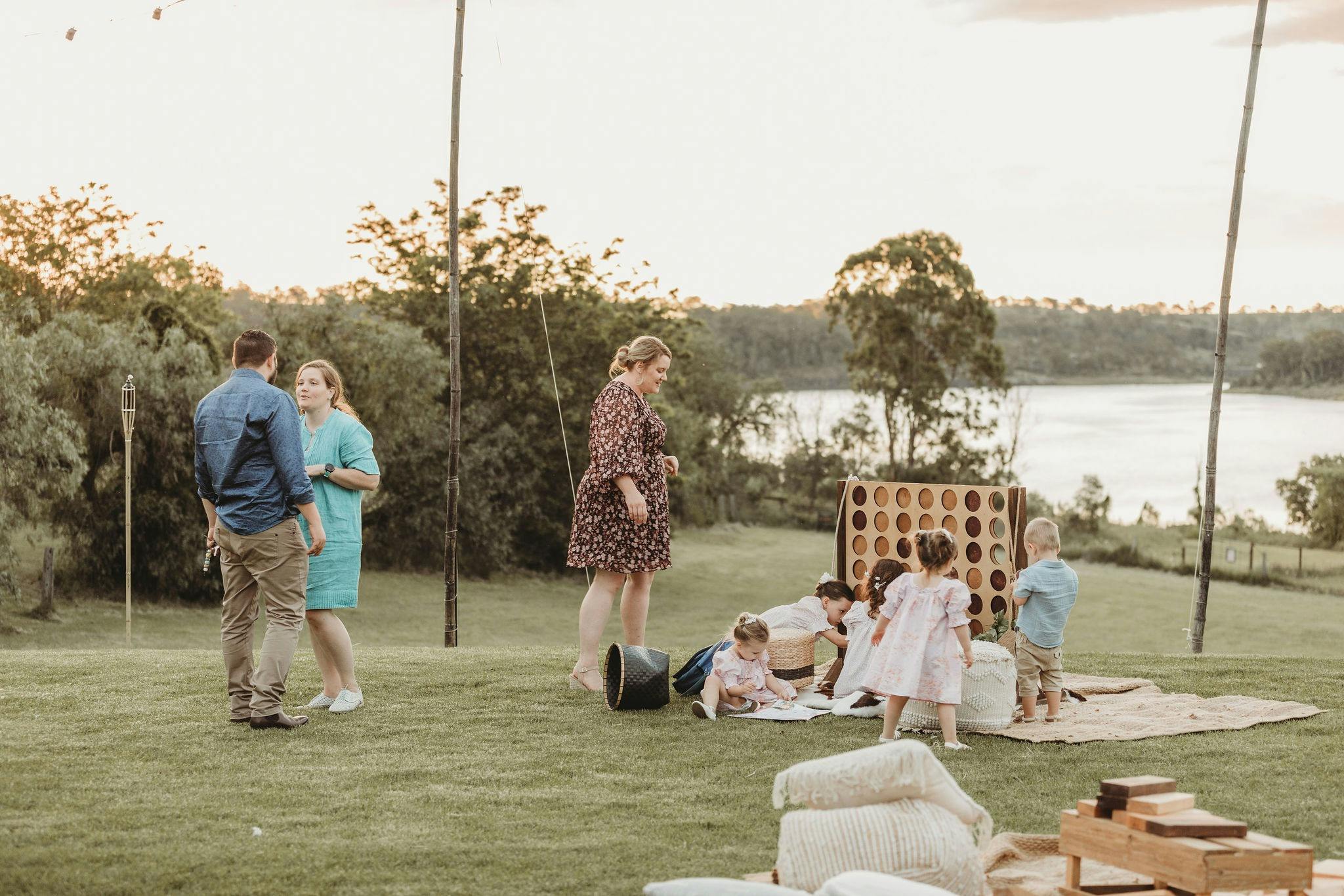 Our Marquee Lawn offers plenty of space for the family to play