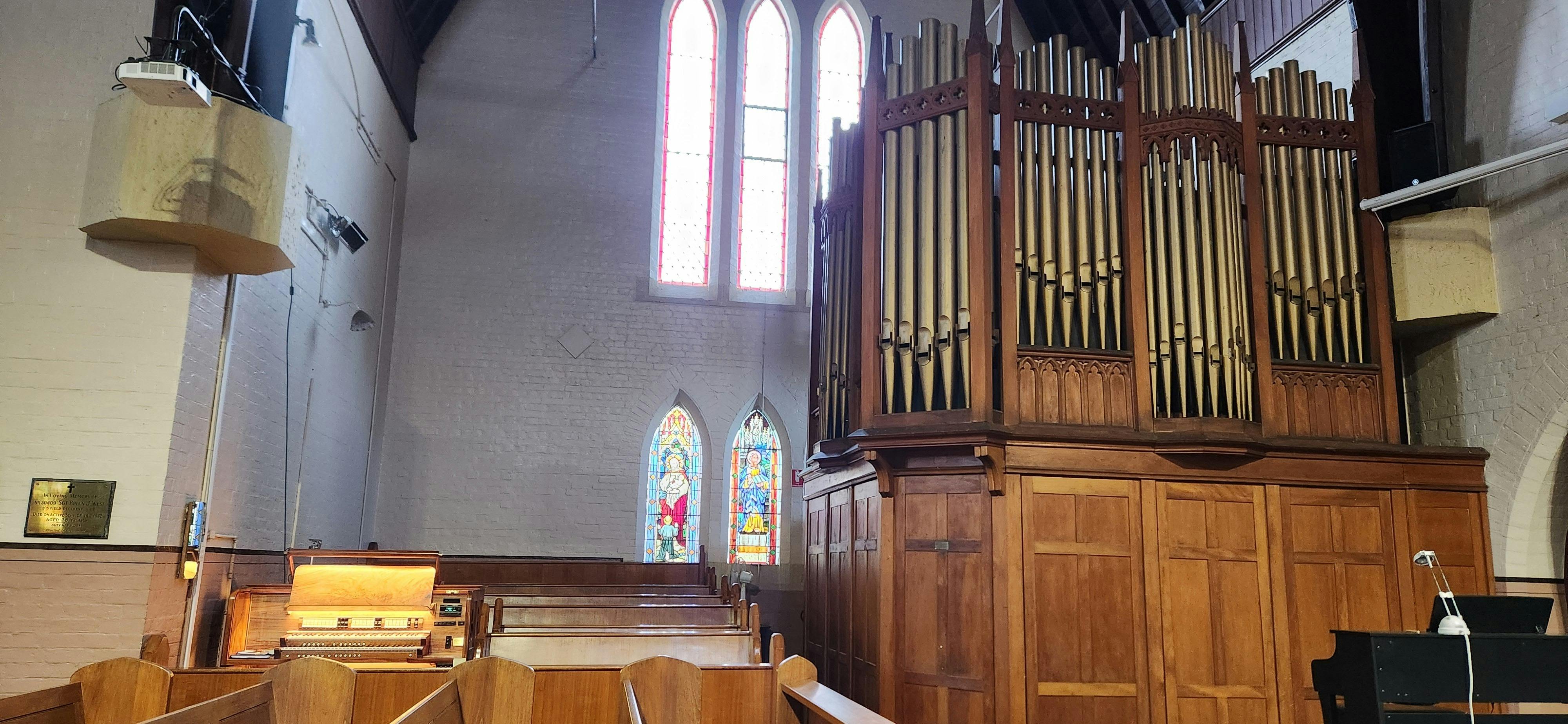 Grand Organ at Holy Trinity Church Orange