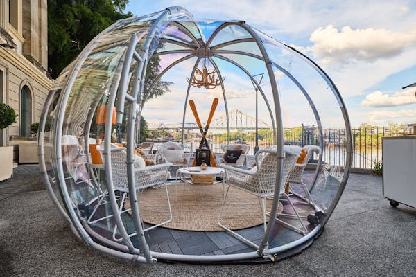 Customs House Veuve Clicquot Winter Chalet