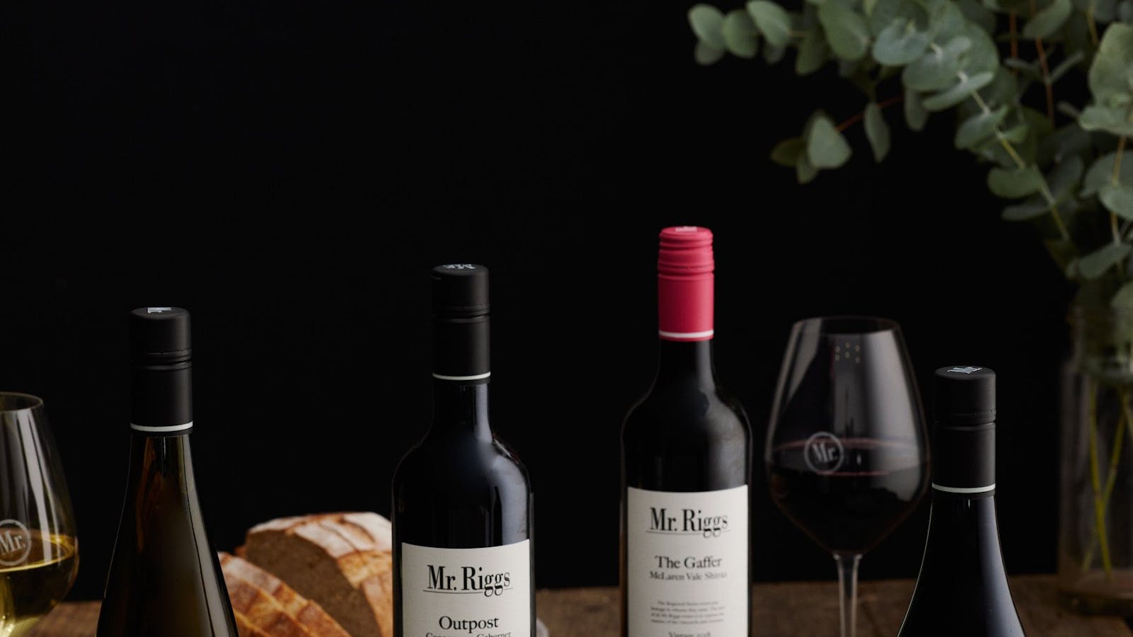 Mr. Riggs Regional Series Wines Line Up