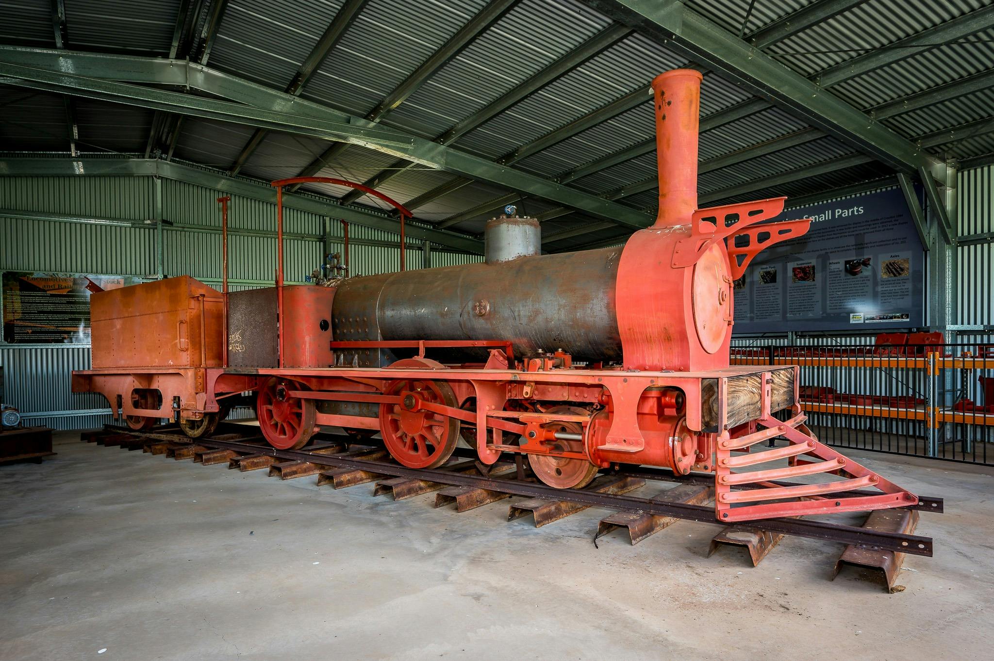 A10 Steam Locomotive side