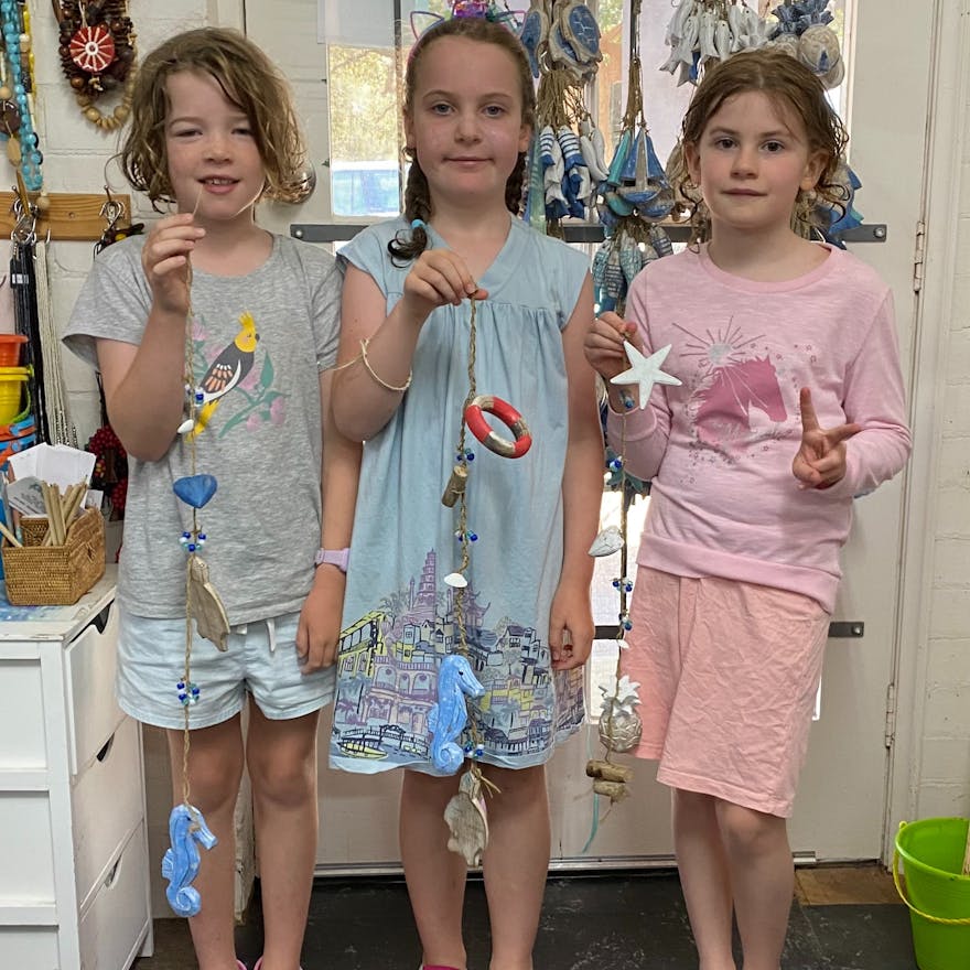 Smiling happy children after their workshop class