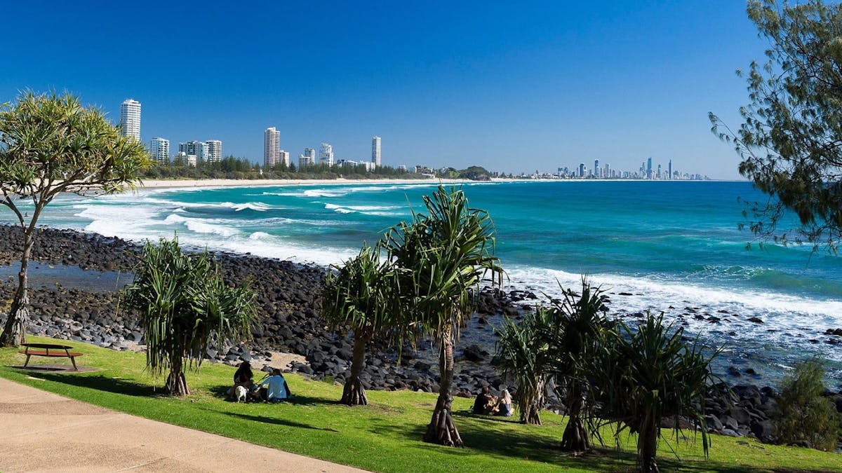 Burleigh Heads parkland