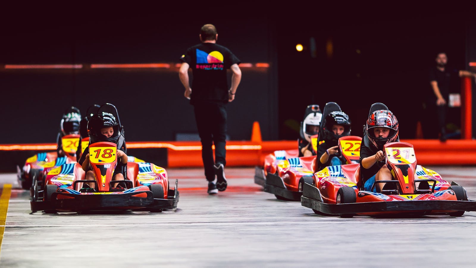 Jr Kart grid start