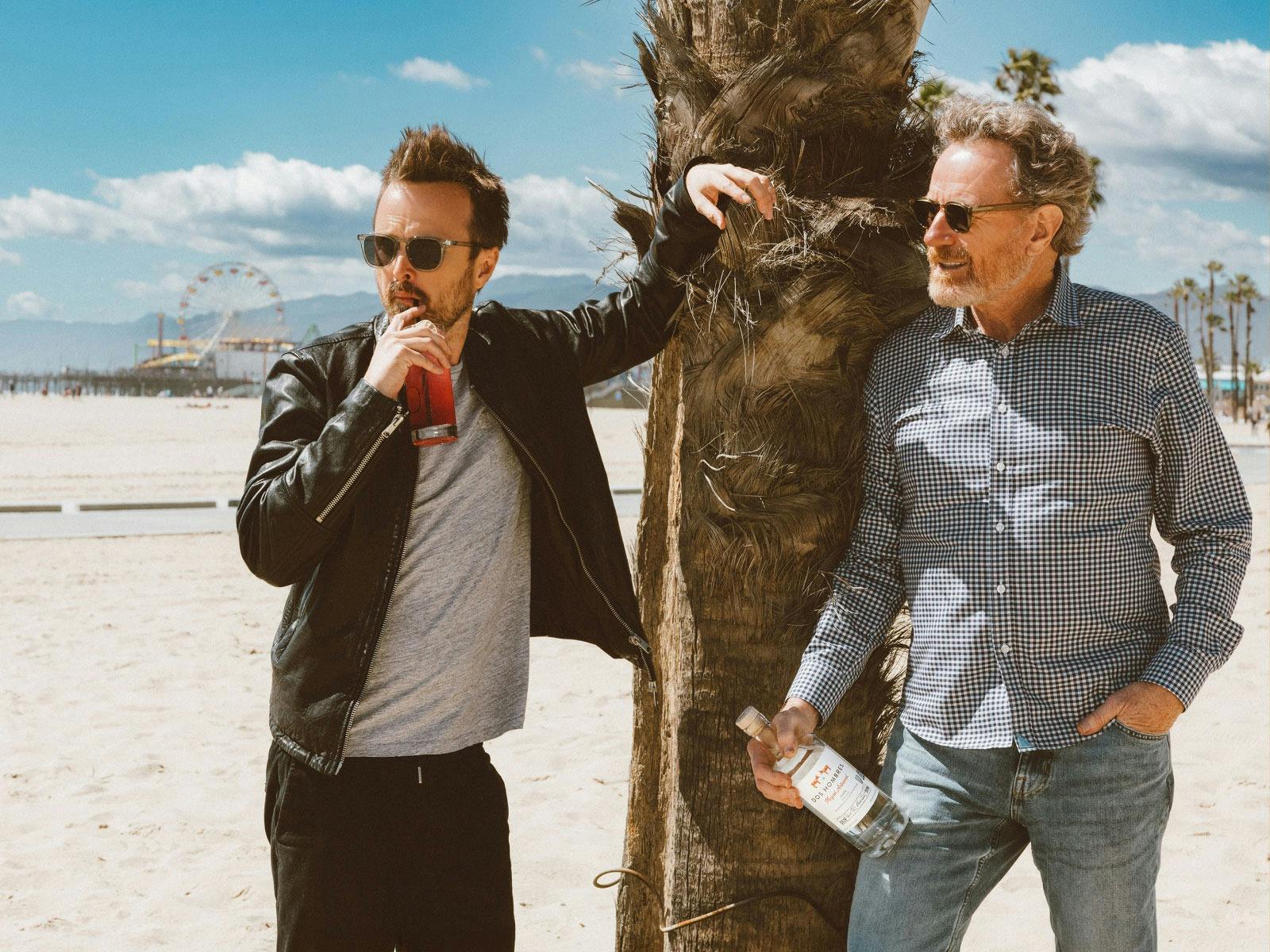 Bryan Cranston and Aaron Paul