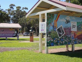 Mural Festival Display, east end of Ayr Street Jamestown