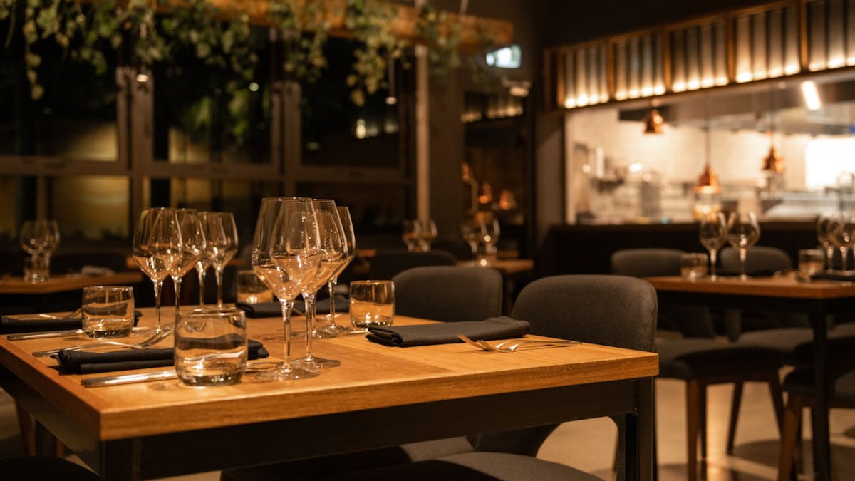 Main Dining Area with Open Kitchen Viewing