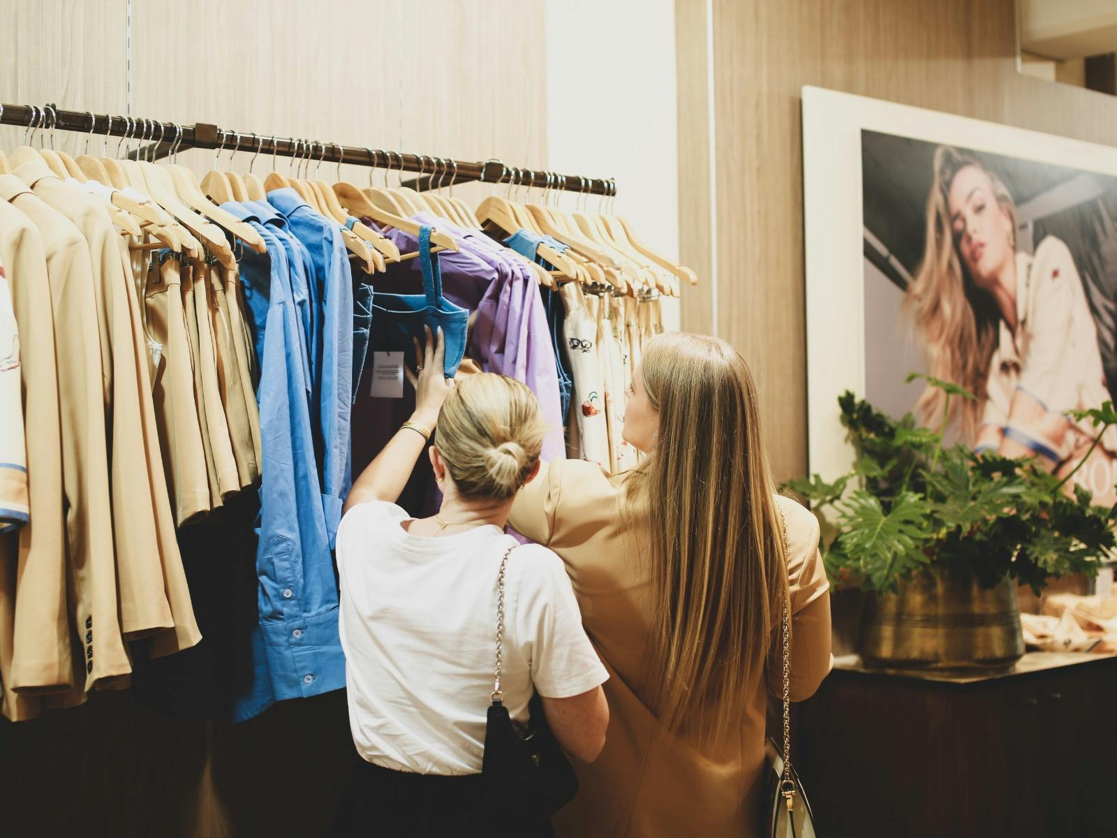 In-store Romy launch shopping event