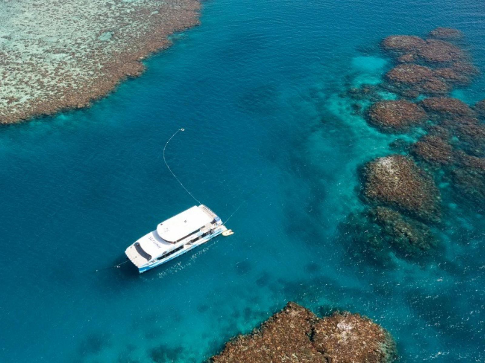 SeaLink vessel at John Brewer Reef
