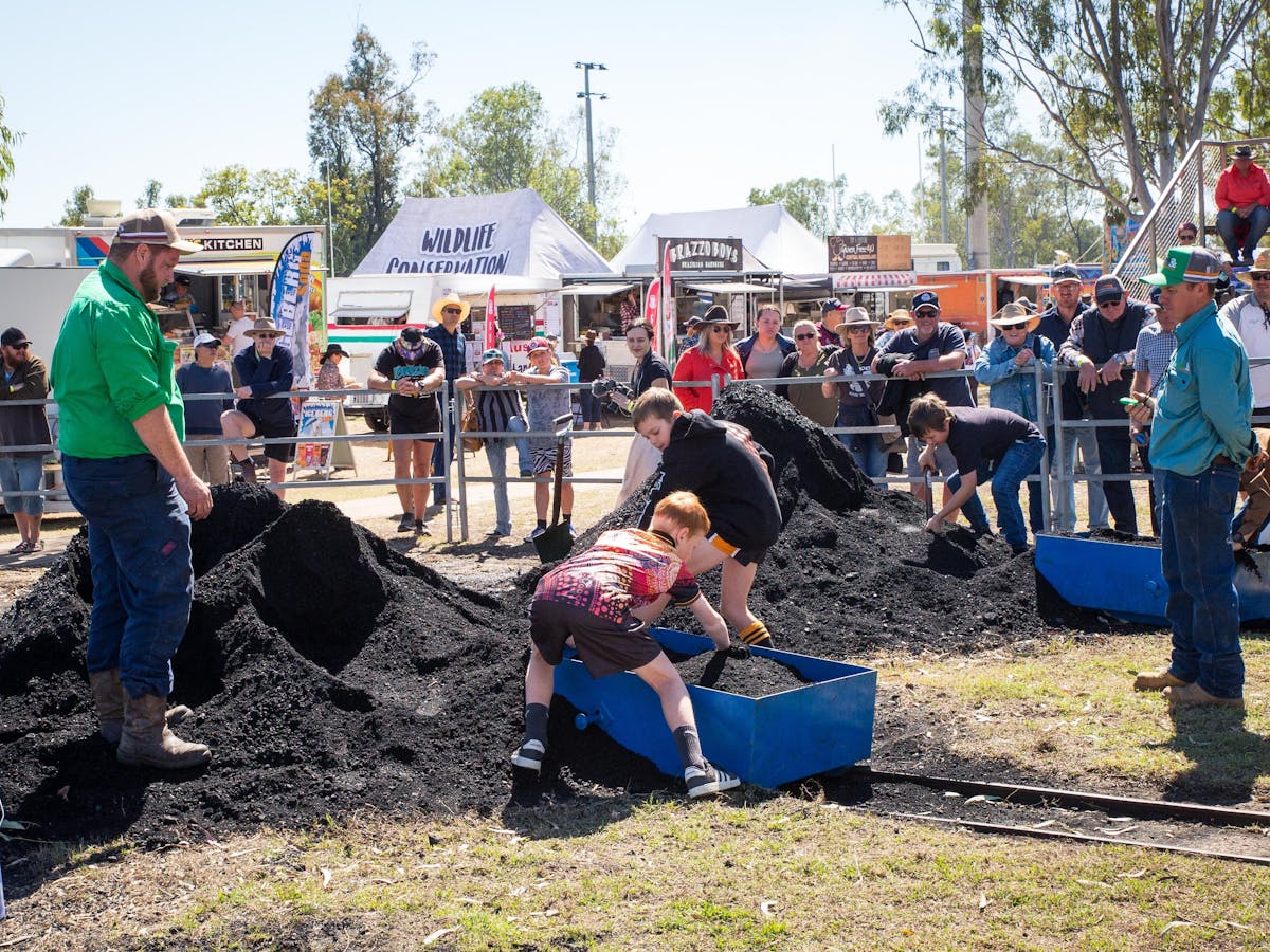 Coal Shovelling @ MCCF