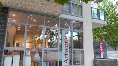 Front window of Artworld ADG