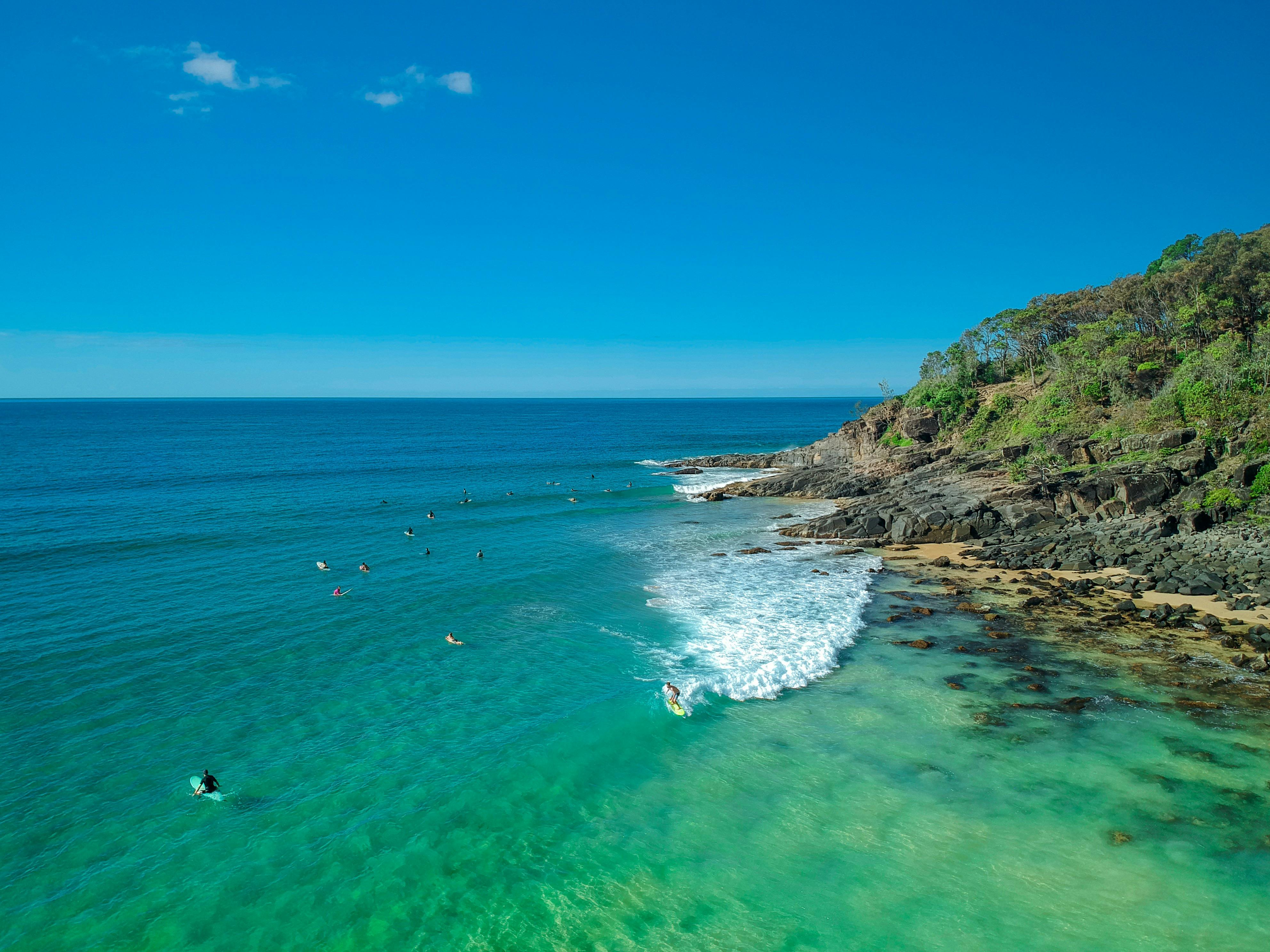 Noosa beach