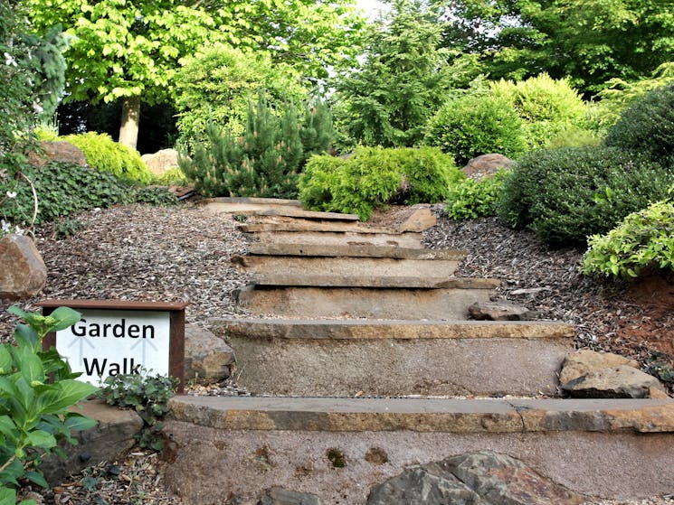Take a leisurely stroll through the Garden Walk, immerse yourself in the beauty.