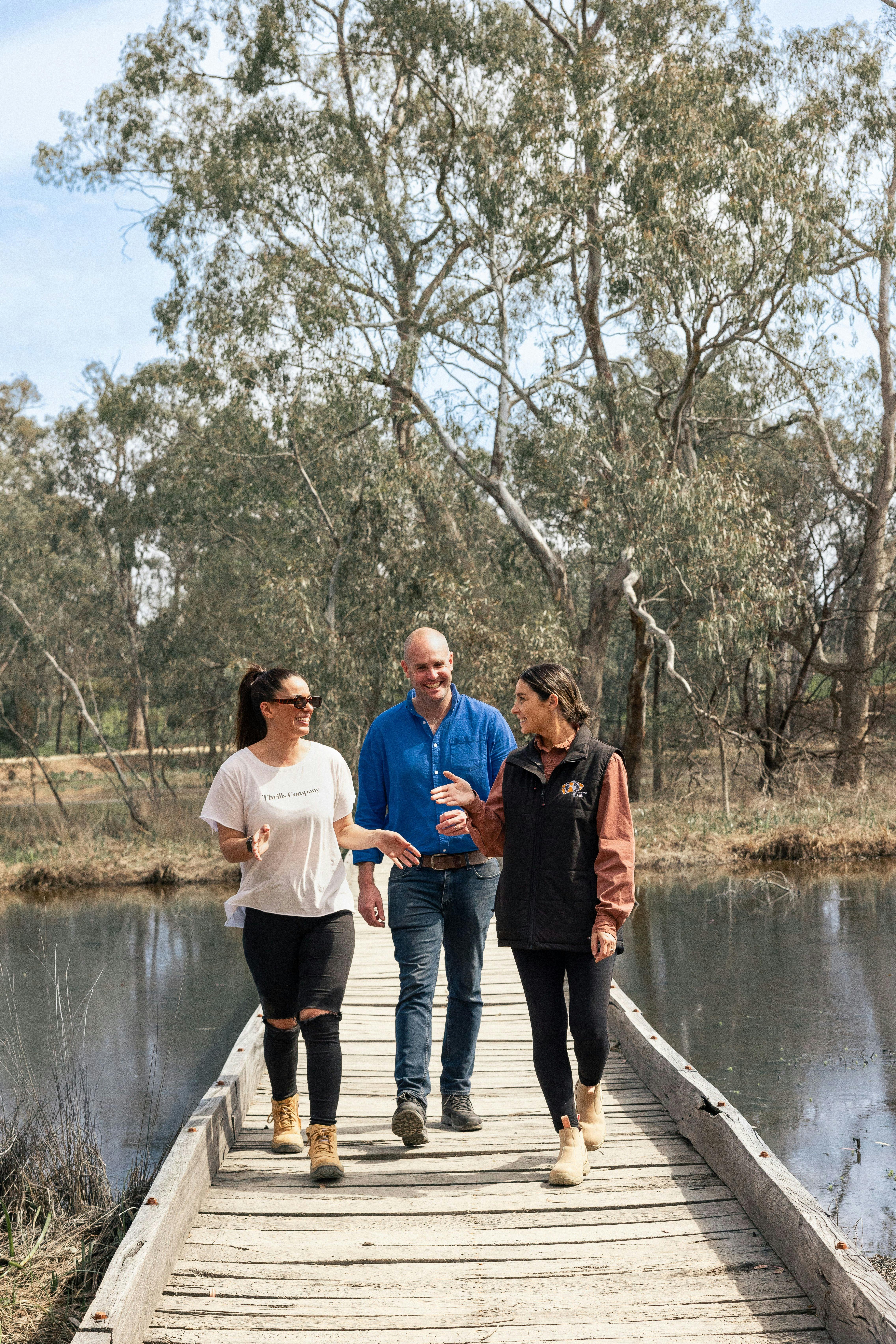 Guided walk at Tahbilk