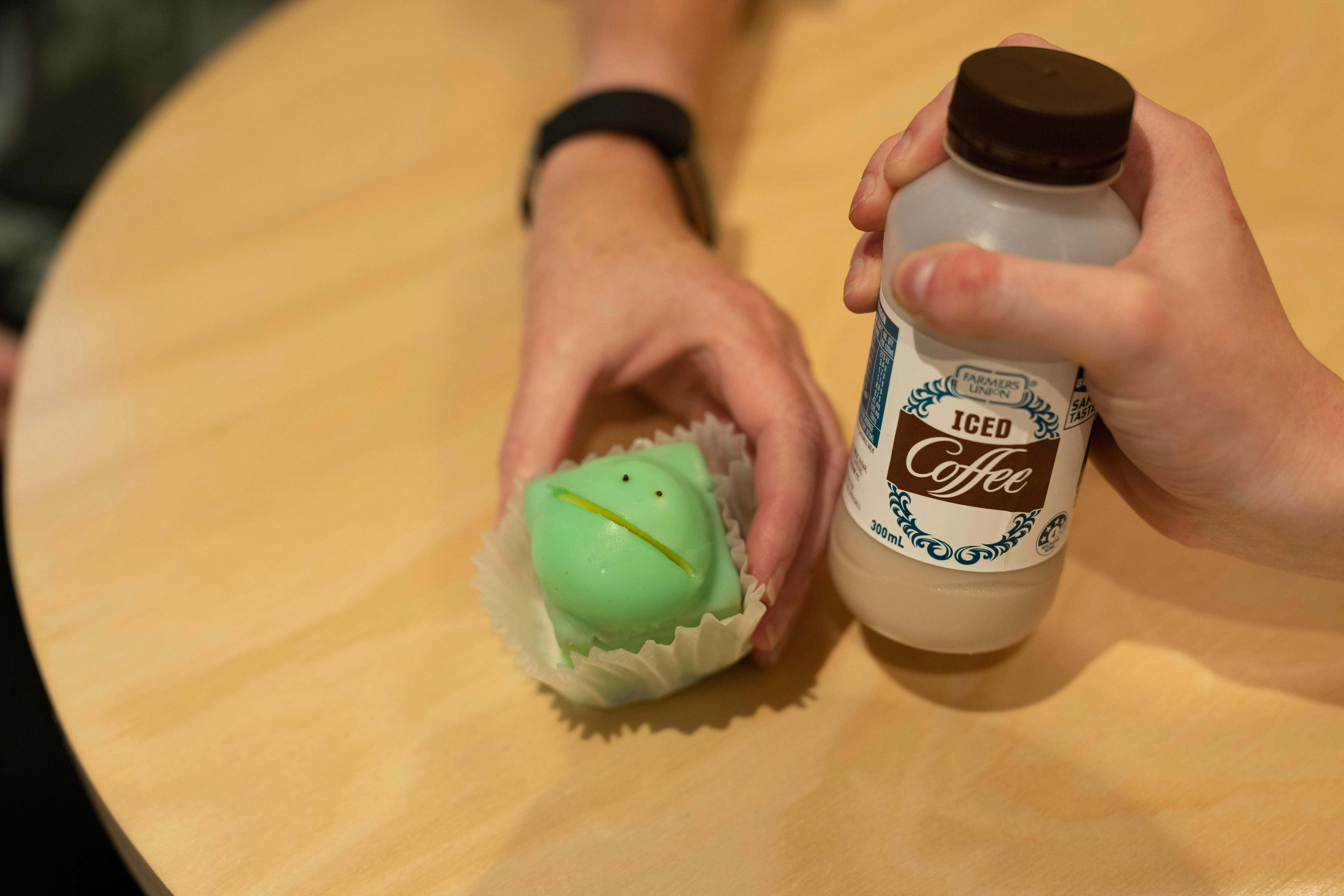 Frog cakes and iced coffee are South Australian icons featured on food tour The F Factor.