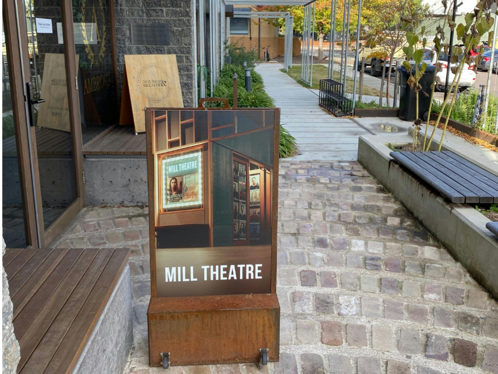 Back entrance, outside building 3.3