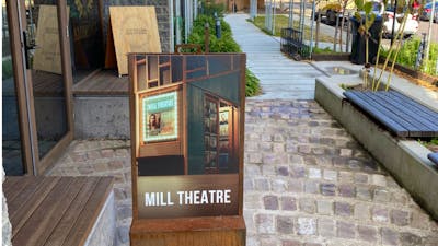 Back entrance, outside building 3.3