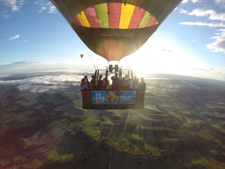 Balloon Flight over Camden