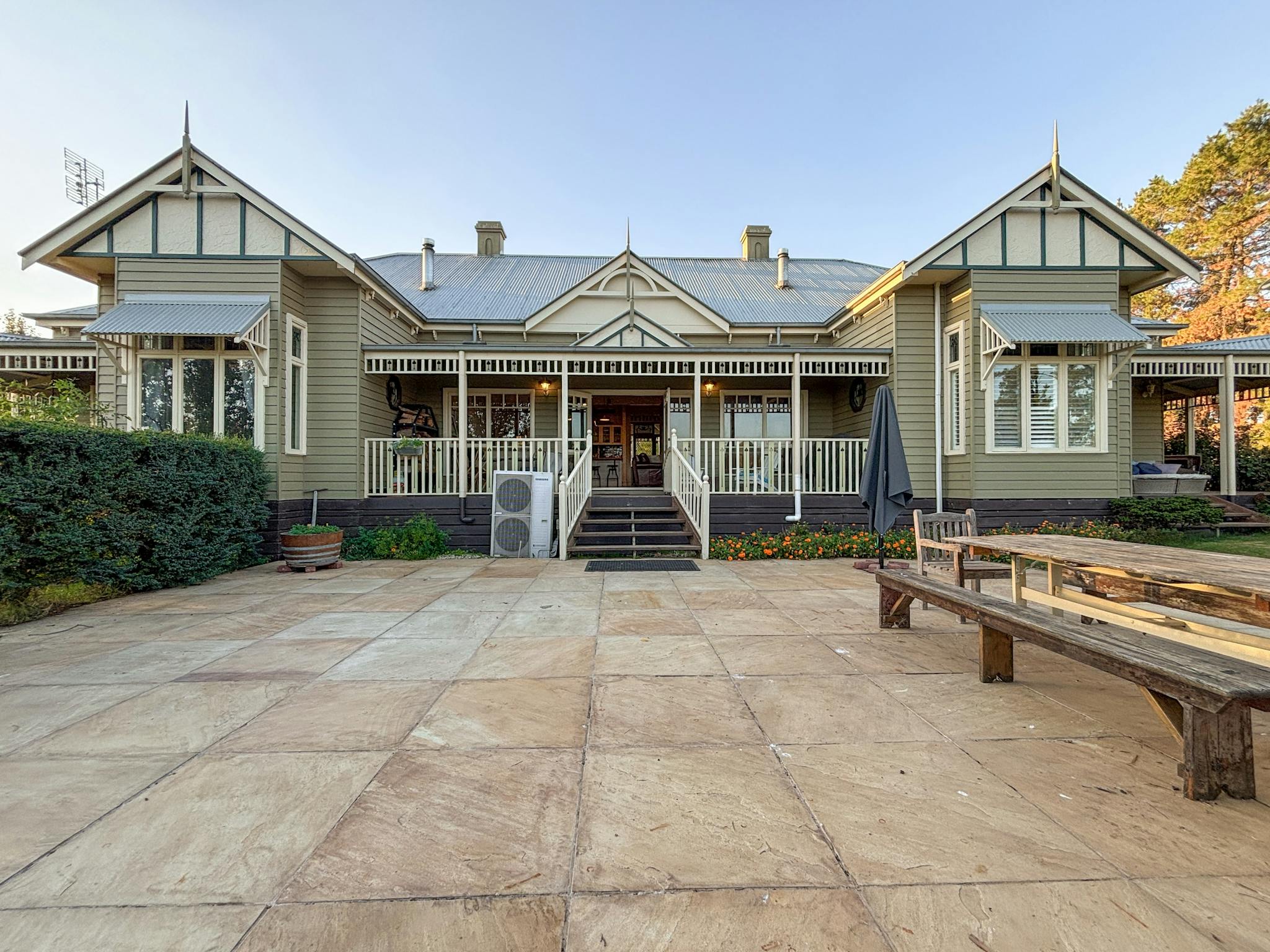 rear of the property at Rosedale House Mansfield