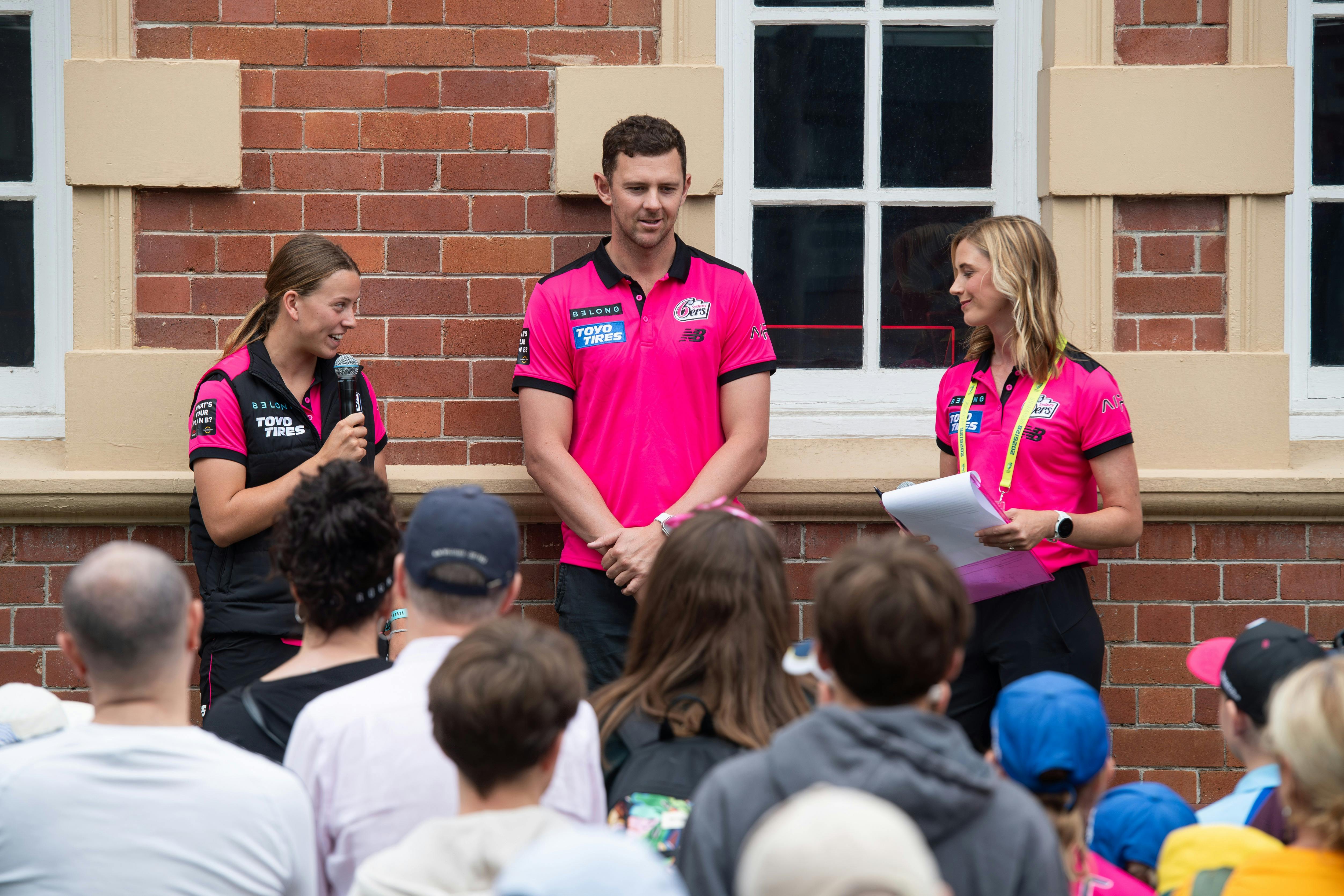 Sixers team takes part in exclusive Q&A in Community Round BBL|15.
