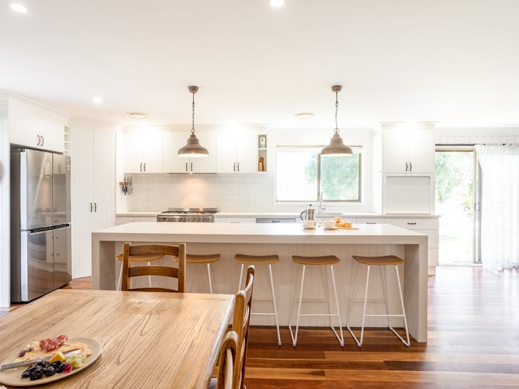 Fully Equipped Kitchen The Farmhouse at Cupitt's Estate Ulladulla