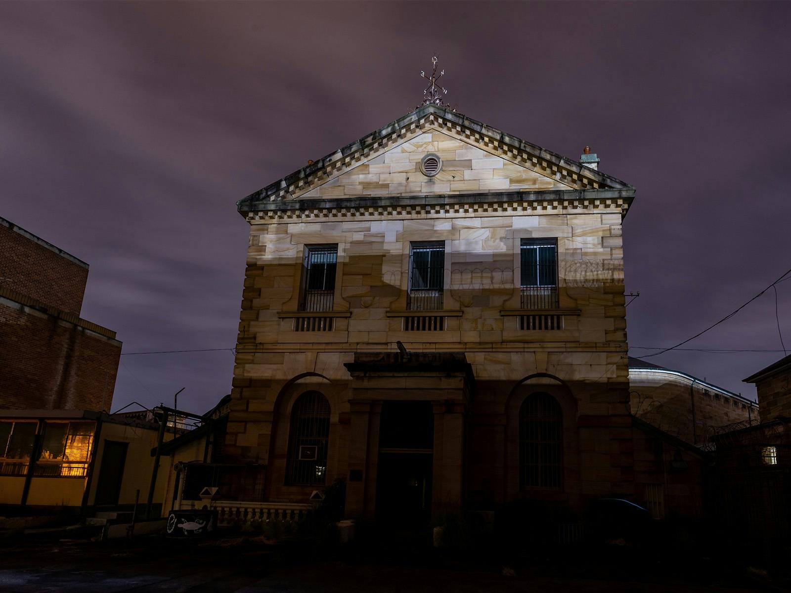 Old sandstone building at Parramatta Gaol