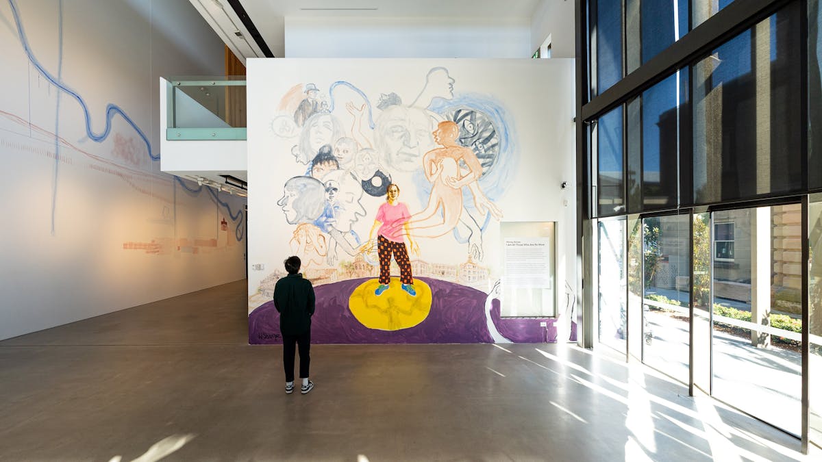 Internal photo of the Rockhampton Museum of Art