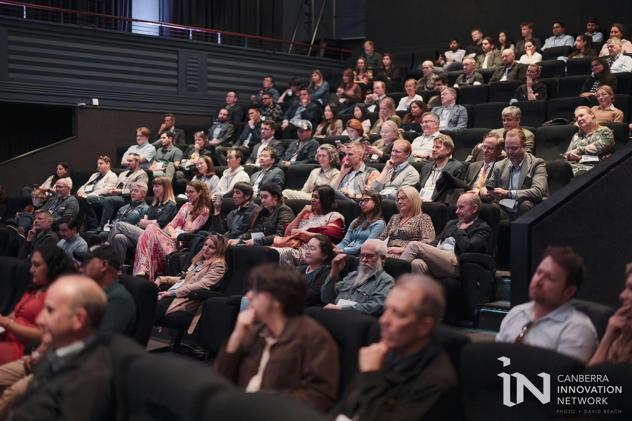 Crowd from the final panel at Innovation Showcase 2025