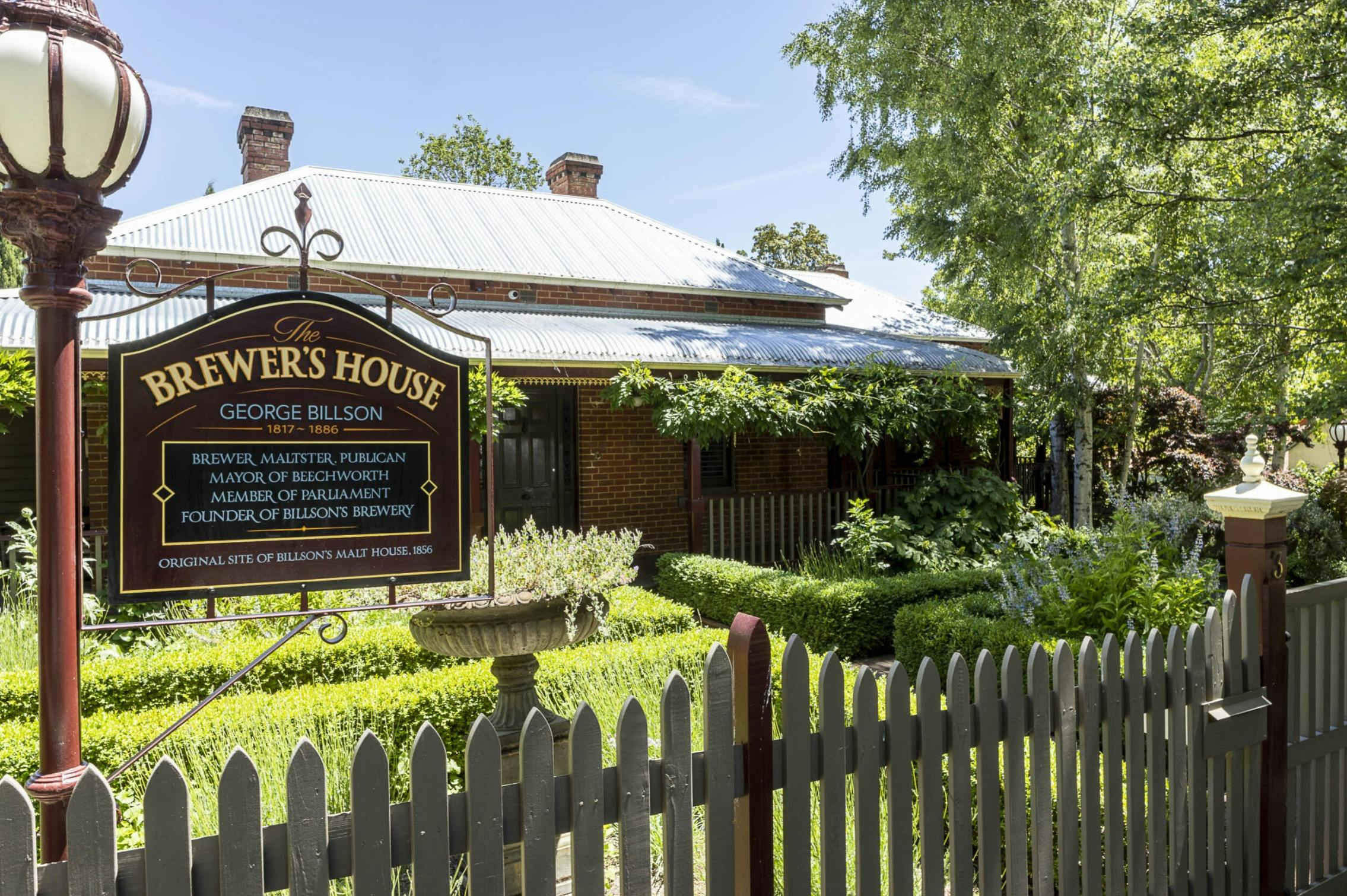 front view of The Brewer's House