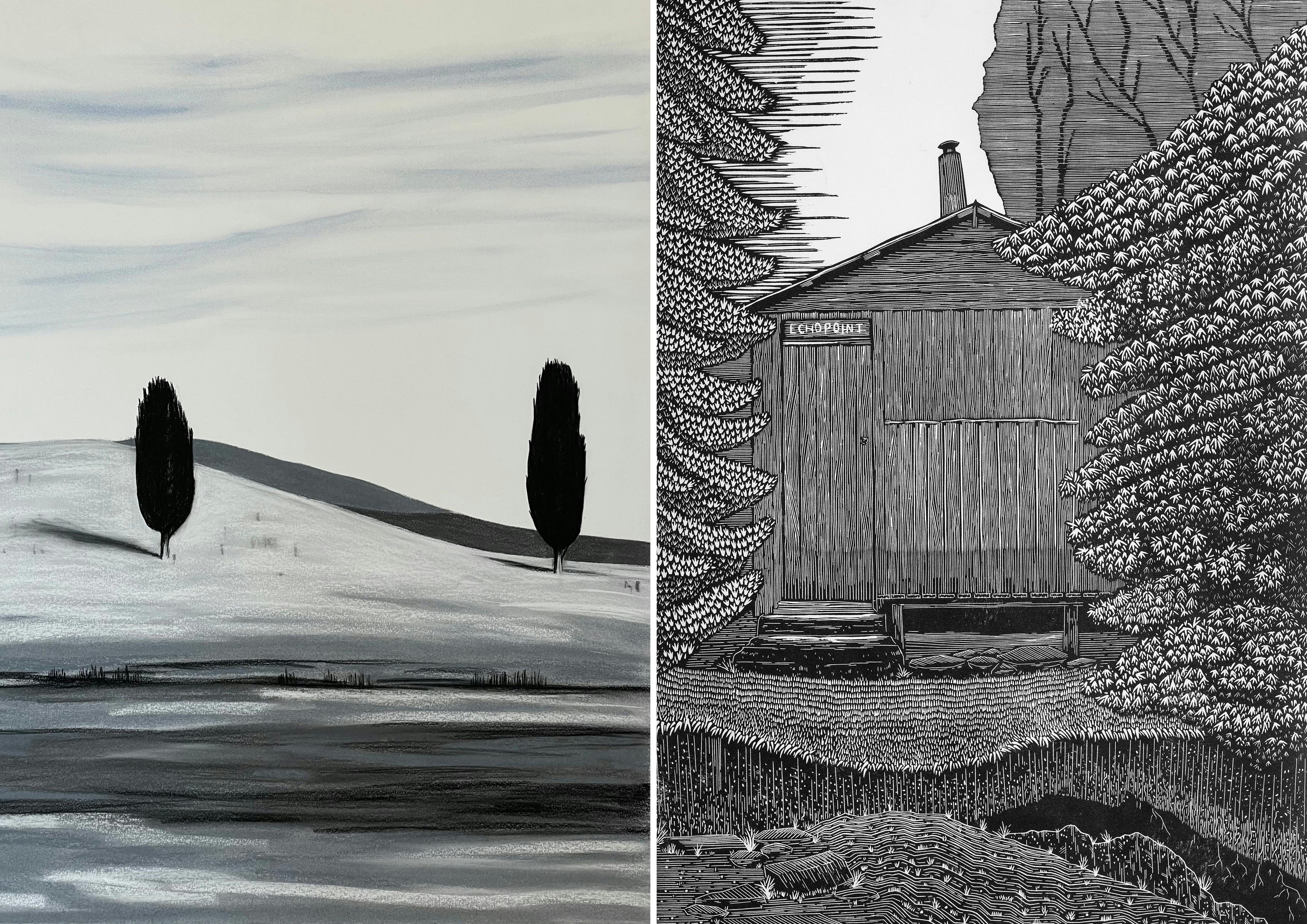 Composite image with Olivia Moroney on left and Alex White on the right.