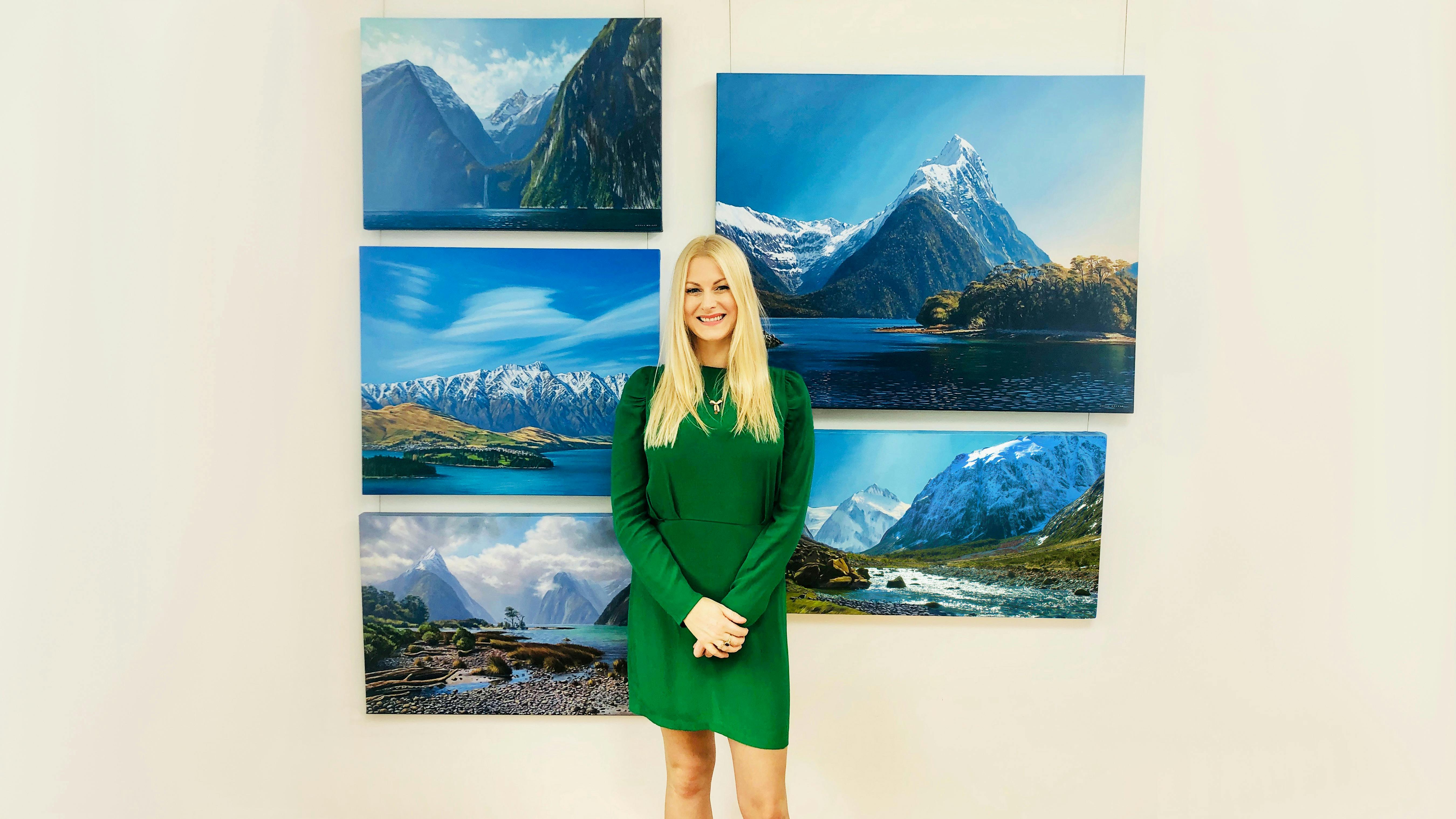 新西蘭原創油畫