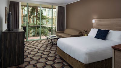 Overlooking the Atrium