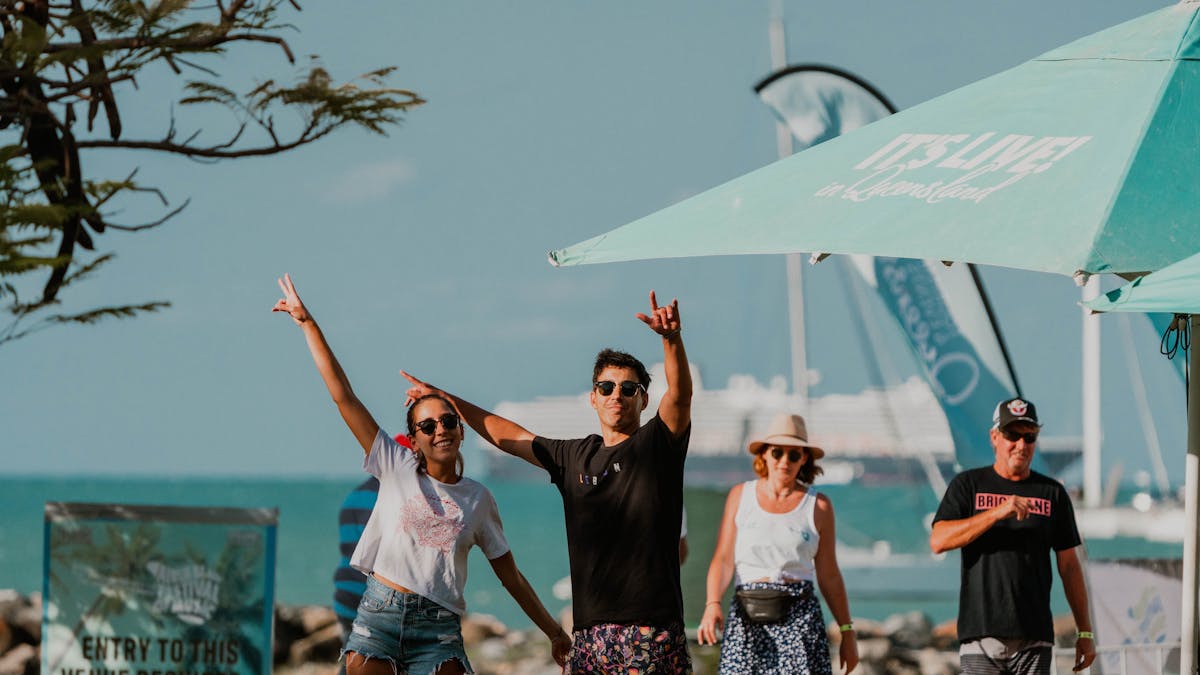 Live music fans in the magic Whitsundays region.