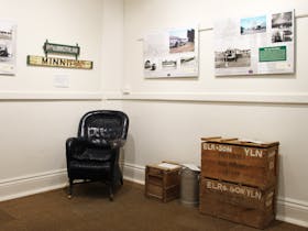 Passenger services display