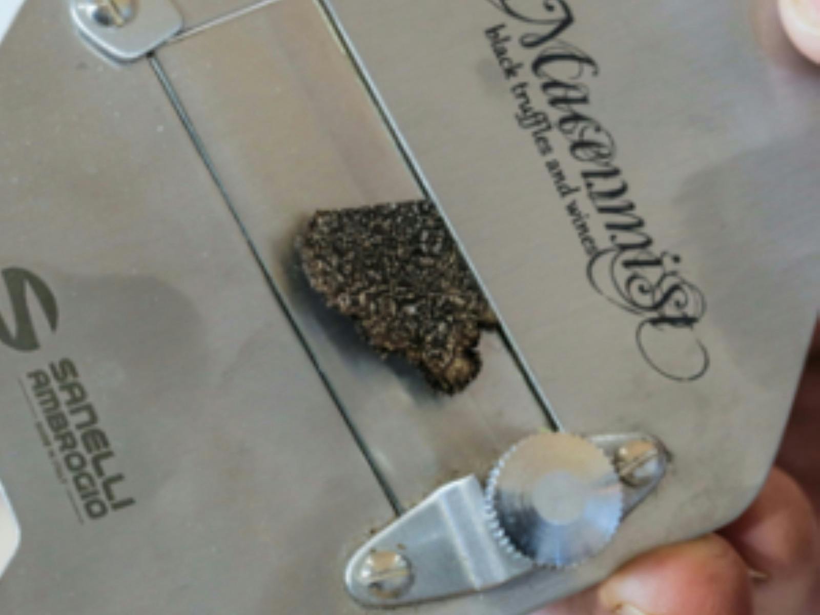 A truffle slicer