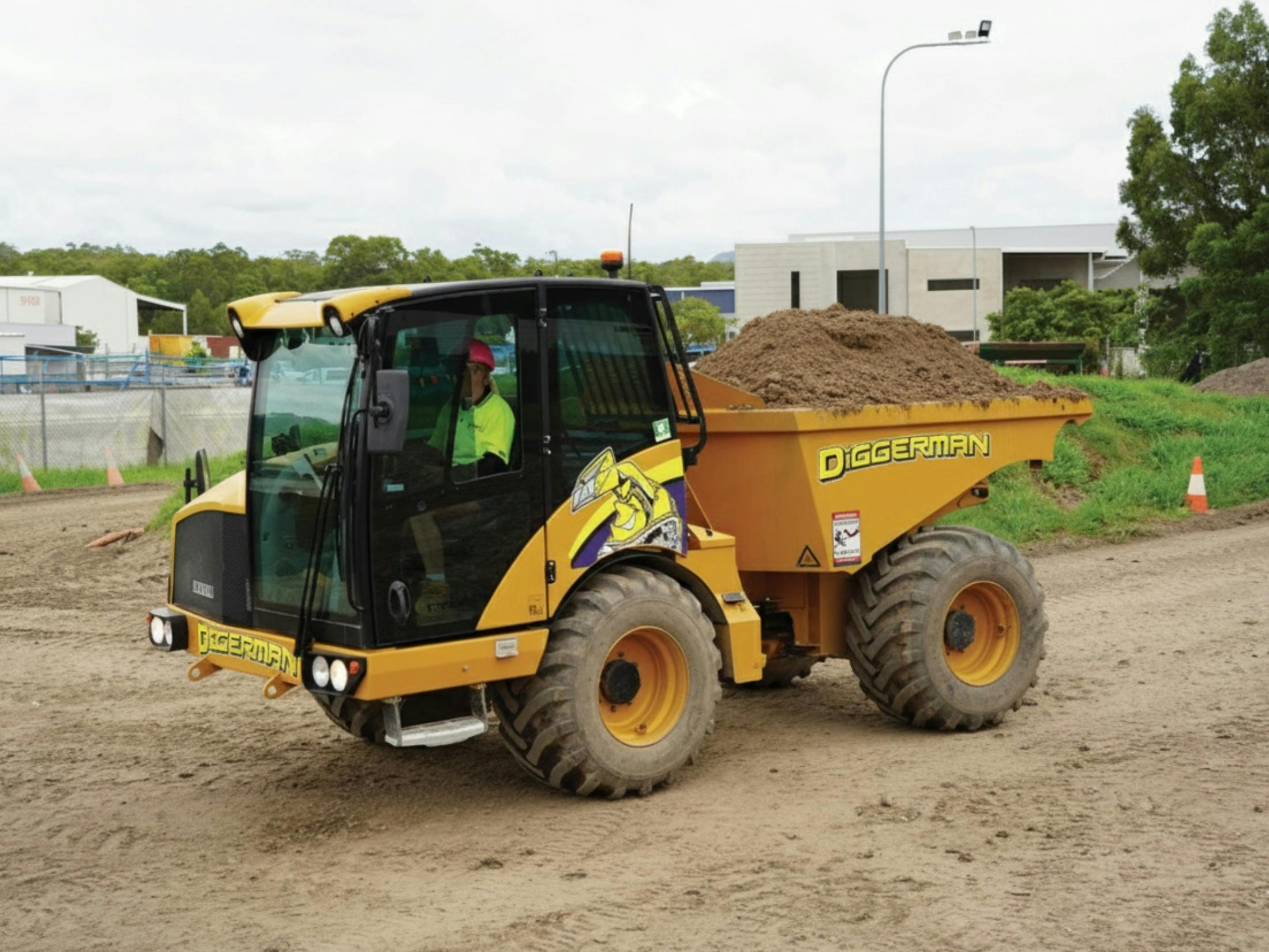 Moxy articulated dump truck experience